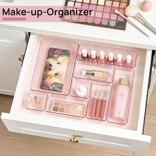 Vtopmart 25 Pack Plastic Drawer Organizers with Non-slip Rubber Pads - Image 4