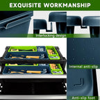 Tool Box Organizer Tray, 60 PCS & 5 Sizes, Blue and Green - Image 5