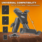 iBOLT TabDock BizMount AMPS Tablet Drill Base Mount 7-11" for Trucks - Image 2