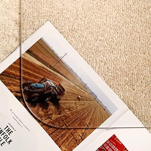 3Pack Crystal Clear 1/5" Thick 47" x 35" Heavy Duty Hard Chair Mat, Can be Used on Carpet or Hard Floor - Image 4