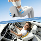 BABUR Car Lumbar Support Pillow Memory Foam Back Cushion for Driver Seat - Image 5
