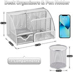 13-in-1 Office Desk Organizer Set for Back to School Supplies Accessories - Image 2