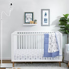 iTODOS Baby Monitor Floor Stand Holder Mount Compatible with HelloBaby HB6550/6560,Infant Optics DXR-8 Pro,Nanit Pro & Flex Stand,VTech VM819/VM901,Momcozy,Owlet,eufy,Babysense,Motorola - Image 3