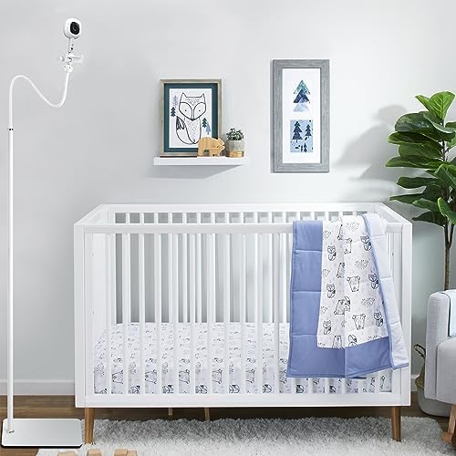 iTODOS Baby Monitor Floor Stand Holder Mount Compatible with HelloBaby HB6550/6560,Infant Optics DXR-8 Pro,Nanit Pro & Flex Stand,VTech VM819/VM901,Momcozy,Owlet,eufy,Babysense,Motorola - Image 3