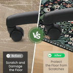 Office Chair Mat for Hardwood Floor & Tile Floor,36"X 48"-Green Grass - Image 4