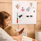Hicarer 200 Pcs Stainless Steel Pegboard Hooks Multiple Sizes Fit 1/4" or 1/8" Pegboard Ideal for Garage Tool Organization, Wall Storage(4 Inch, 6 Inch, 8 Inch) - Image 5
