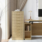 9 Drawer File Cabinet for Home Office, Natural Walnut - Image 6