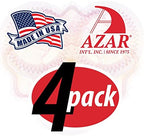 Azar Displays 250055 Clear Plastic Wall Mount File Holder with Suction Cups, 4-Pack - Image 5