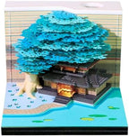2027 3D Paper Carving Desk Calendar With LED Light by Divtada