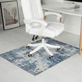 Office Chair Mat for Hardwood Floor, 0.2” Thick Non-Slip Desk Rug, Silent Glide Floor Protector for Rolling Chairs, Easy-Clean Surface, Silent Glide Mat for Tile & Laminate, Blue Gray Mist by RccugmatS