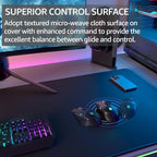 KTRIO Oversized Gaming Mouse Pad Desk Mat for Gamer, 47.3" x 23.6", Black - Image 2