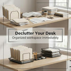 Metal Mesh Desk Organizer, 6 Pack, for Classroom - Image 4