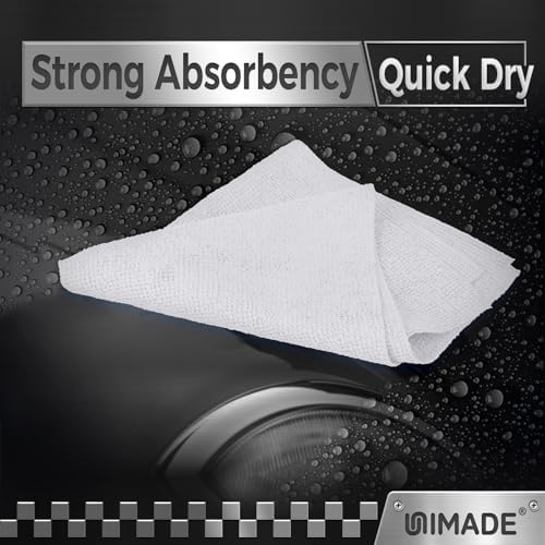 UNIMADE Shop Towels, 800 Pack Commercial Grade Work Rags Microfiber Towels - Image 6