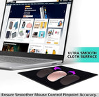 SaiTech IT 50 Pack Waterproof Mouse Pad, 8.66x7.1 inch, Black - Image 5