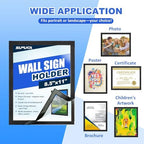 Magnetic Sign Holder & Picture Frame 8.5 x 11, 24 Pack - Image 2