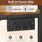 3D Printer Stand with Filament Storage, Large 3D Printer Table Filament Organizer with Spool Holder, Heavy Duty Printer Rack Workstation for 2 Printers, Filament Spools and Tools - Image 5