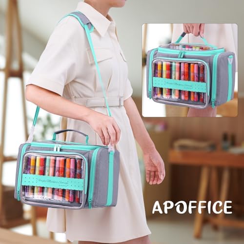Marker Storage Organizer Case for 180–300 Markers with Dividers - Image 6