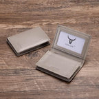 HISCOW Full Grain Leather Business Card Holder Case - Image 2