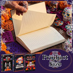 3 Pcs Day of the Dead Halloween Decor Books - Image 3