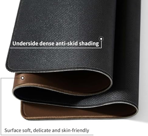 Mouse Pad Brown, Mouse and Keyboard Combo Pad XXXXL 47.2” x 16.9” - Image 4