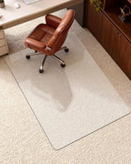 Soimeat Hard Frosted Office Chair Mat for High Pile Carpet & Hardwood Floor by Soimeat