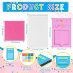 Motipuns 72 Pcs Christmas Appreciation Gift Colorful Sticky Note Pad Holder - Image 3