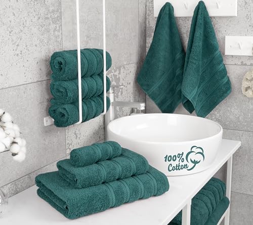 American Soft Linen 100% Cotton Luxury Turkish Towels, 6 Piece Towel Set - Image 2