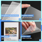 Sherr 2 Pcs Rigid Poster Protectors 24 x 36 Inch, Clear PVC Sleeves - Image 4