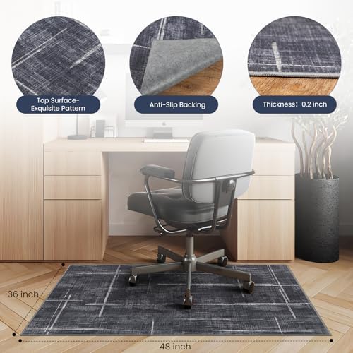 Office Chair Mat for Hardwood Floor&Tile Floor,36"X 48" - Image 2