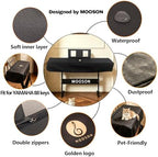 88-Keys Keyboard Dust Cover for Yamaha KBP-1100/KBP-2100, Extra Large Soft Protective Waterproof Dustproof Anti-Scratch Cover Fit Yamaha 88-Key Electronic & Weighted Digital Piano - Image 5