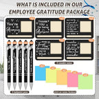 50 Pcs / 10 Set Employee Appreciation Gift Sticky Note Holder - Image 2