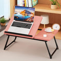 Laptop Bed Desk, 5-Angle Adjustable Bed Laptop Table with Cup Holder by Unknown
