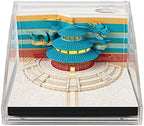 3D Memo Pad with Light, Rip Away Paper Sculpture Art Notepad, Temple of Heaven Dragon 3D Non-Sticky Notes, DIY Post Notes Pad for Office/Home by Dawnvive