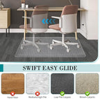 BesWin Office Chair Mat for Carpet, 48'' x 36'' - Image 4