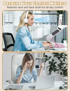 Adjustable Rotating Laptop Stand for Desk, Aluminum Riser, Pink - Image 6
