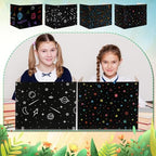 24 Pcs Privacy Folders for Students Testing, Vibrant, Black - Image 6