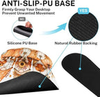 Britimes Keyboard Mouse Pad Set, 4 in 1 Desk Mat Set, Fall Gnome - Image 5