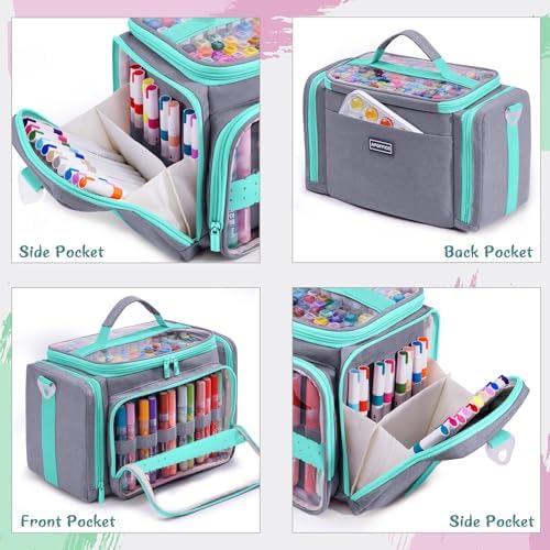 Marker Storage Organizer Case for 180–300 Markers with Dividers - Image 4