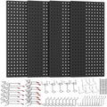 Ultrawall Metal Peg Board Panels with Hooks, Garage Pegboard Tool Organizer by UltrawallGarageToolsOrganizer