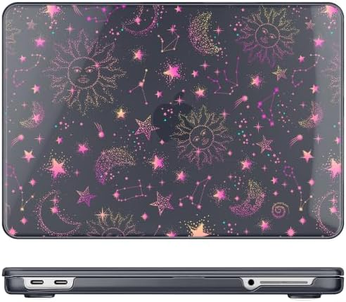 May Chen Compatible with MacBook Neo 13 inch Case 2026 Model A3404, Plastic Hard Shell,Keyboard Cover,Screen Protector,Dust Plug, for MacBook Neo 13" with A18 Pro Chip,Cosmic Galaxy - Image 4