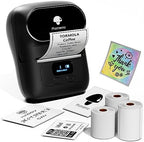 Phomemo M110 Label Maker with 3 Tapes, Bluetooth Portable Thermal Printer by Phomemo