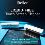 iPad Screen Cleaner by iRoller - Pack of 3 - No Need for Spray or Wipes, Liquid Free - Reusable & Washable -Portable Phone Screen Cleaner for Touchscreen- Ideal for Smartphone, Macbook, Monitor - 3.5" - Image 5