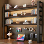 Desk Shelf Organizer with Pegboard & 31-Piece Accessory Kit by Unknown