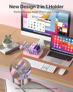 SooPii Premium 6-Port USB Charging Station Organizer for Multiple Devices - Image 3