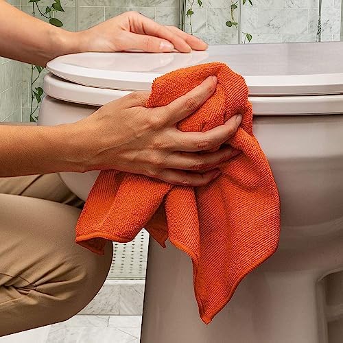 Avalon Towels Microfiber Cleaning Cloths (Value Pack of 48) - Size 16 x 16 Inches, Highly Absorbent Cleaning Rags, Lint Free, Reusable and Washable, Microfiber Towels for Cars - Image 2