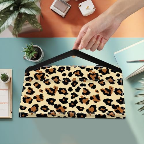 Case for Samsung Galaxy Tab S11 Ultra 14.6 Inch 2025(SM-X930/X936B),Card Slot PU Leather TPU Case Pen Holder Auto Wake Sleep,Leopard Print - Image 2