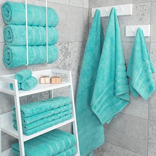 American Soft Linen 100% Cotton Luxury Turkish Towels, 4 PC Bath Towel Set - Image 2