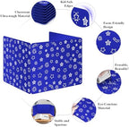 Blue 24-Pack Desk Dividers for Students, Waterproof Plastic Study Carrel Divider, Durable Testing Dividers for Classroom Teacher Supplies, Easy to Clean Privacy Shield Folder Boards for Student Desk - Image 5