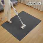 Office Chair Mat for Hard Floors,40"x48" Anti-Slip Waterproof Hardwood Floor Chair Mat,Heavy Duty Floor Protector Rolling Chairs for Home Office(Grey) - Image 4