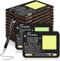 Kosiz 10 Set Wooden Sticky Note Holder Kit, Team, Black by Kosiz